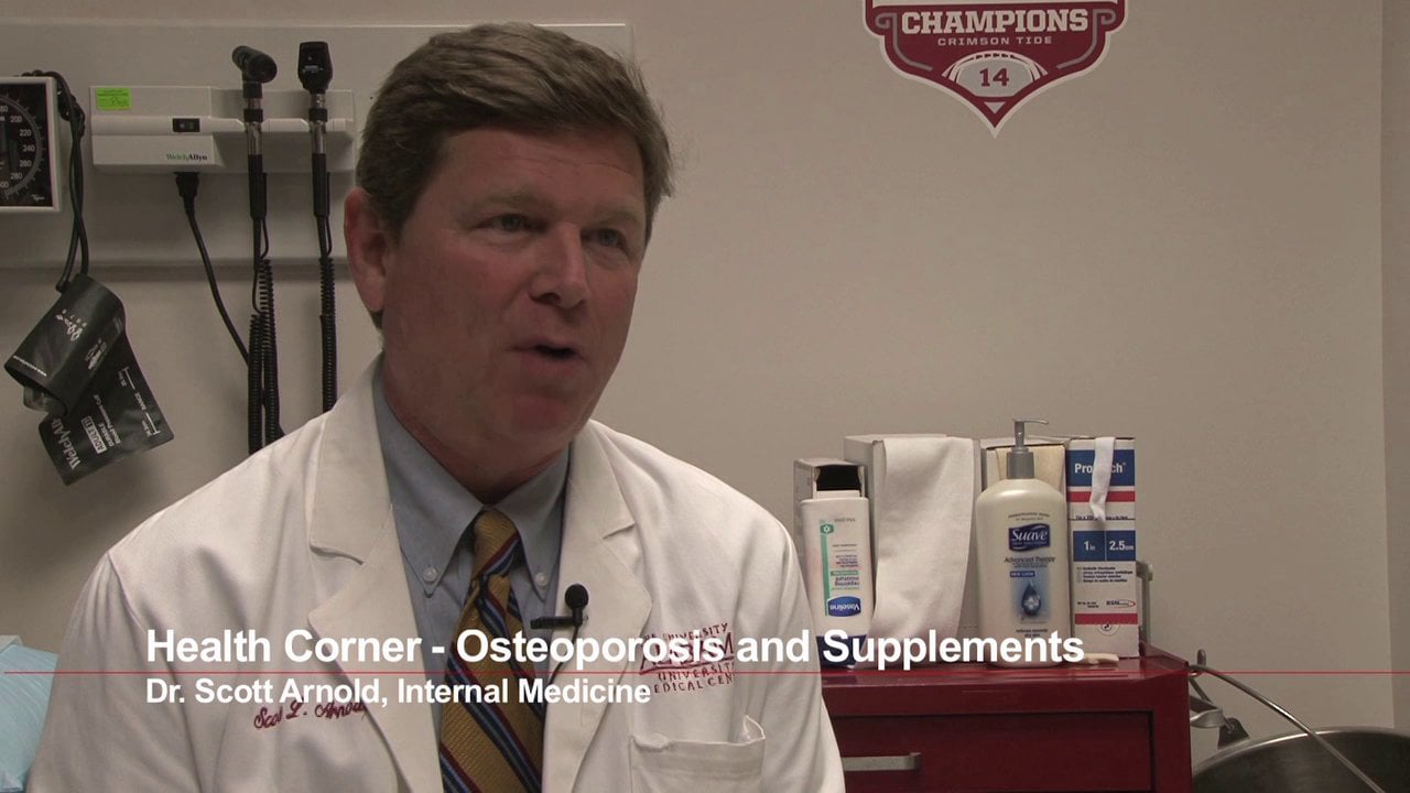 UA Health Corner: Supplements and Osteoporosis