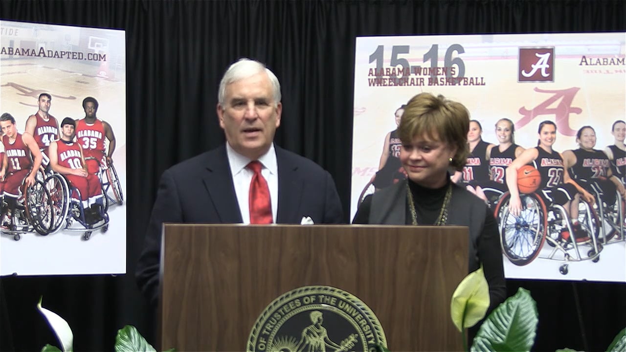 UA Adapted Athletics Receives $3 Million Gift