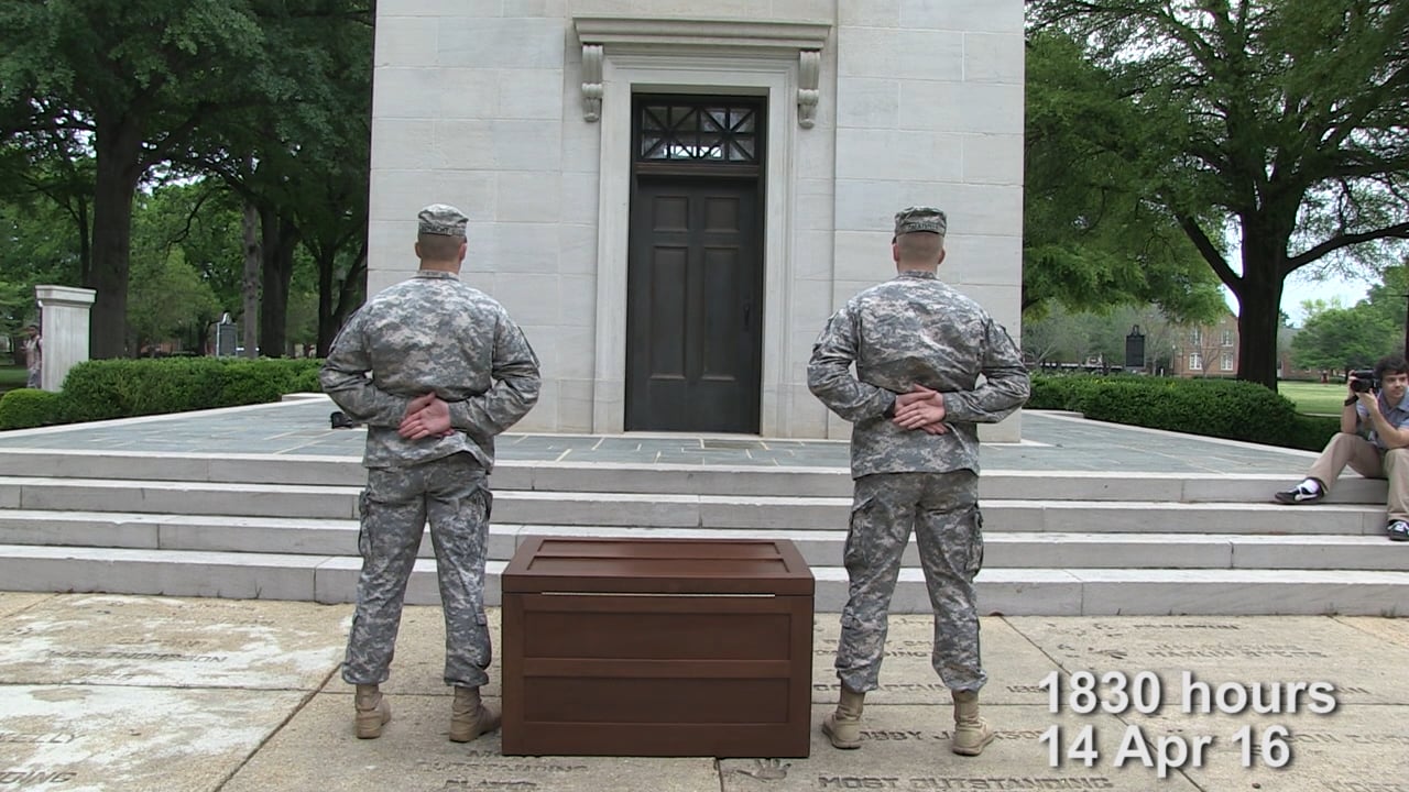 Class Rings placed in Denny Chimes