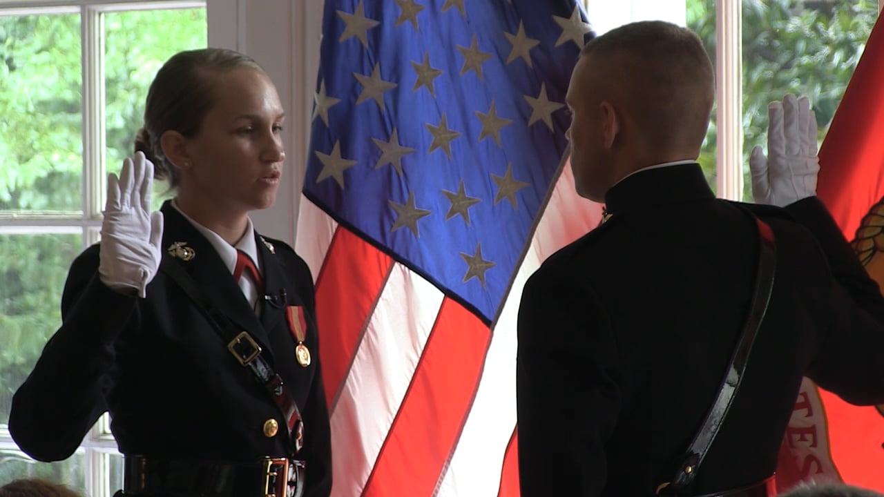 UA Grads Commissioned Into Marine Corps