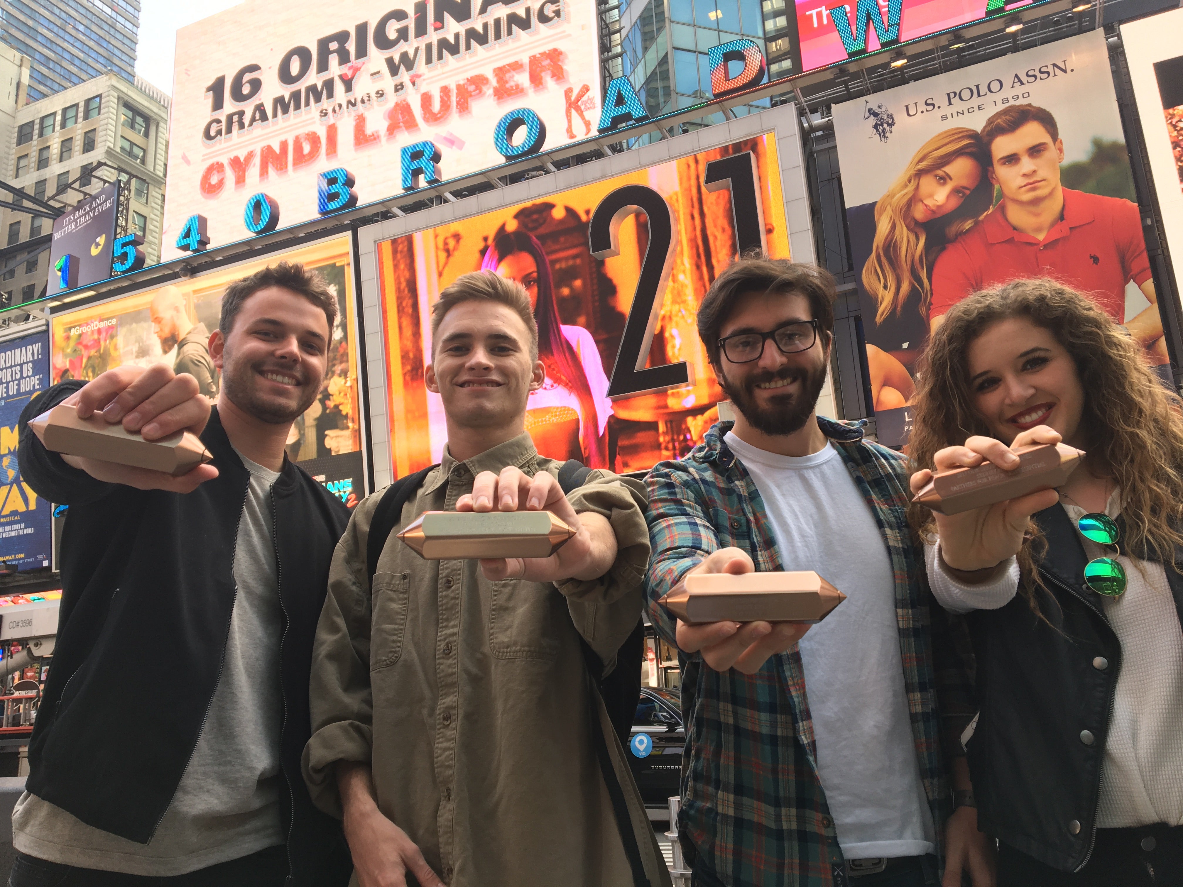 UA Students Win One Club’s Bronze Pencil Award