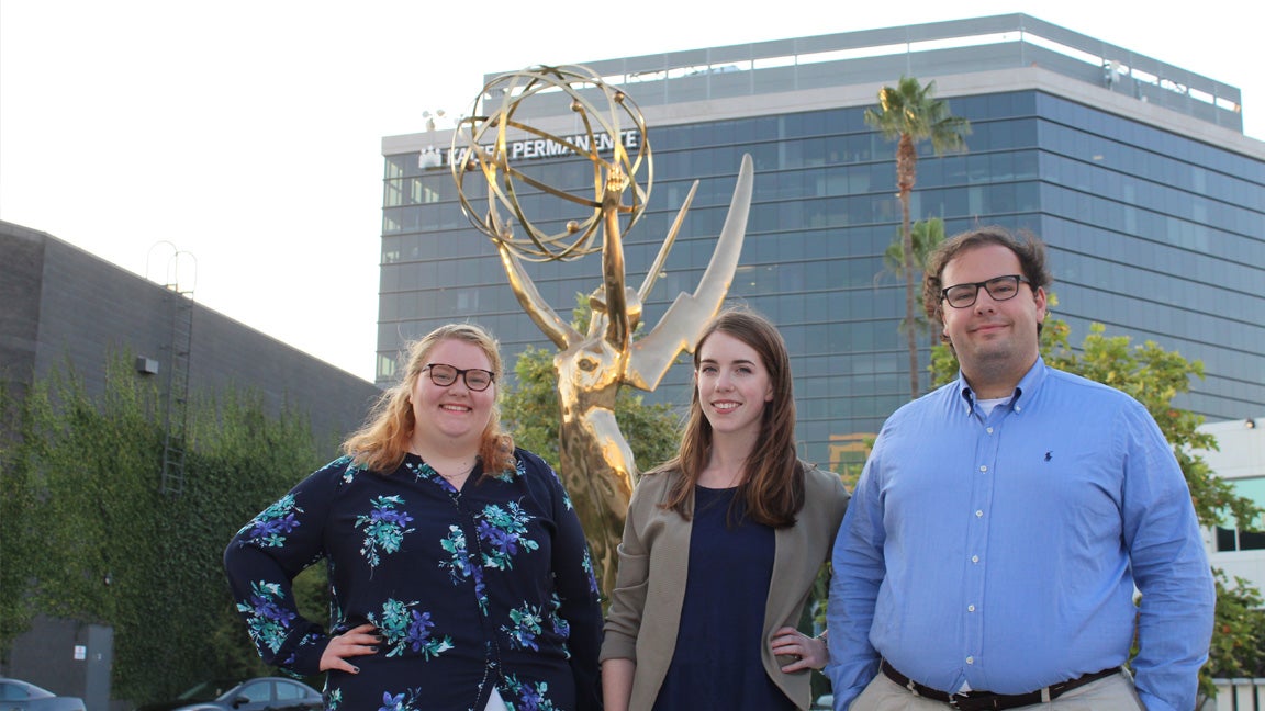 UA Students Intern through Television Academy