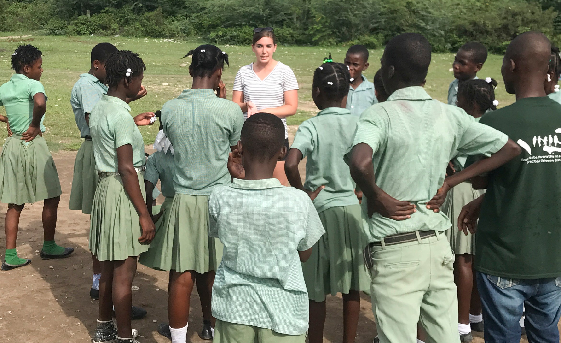 UA Grad Students Help Train Haitian Teachers