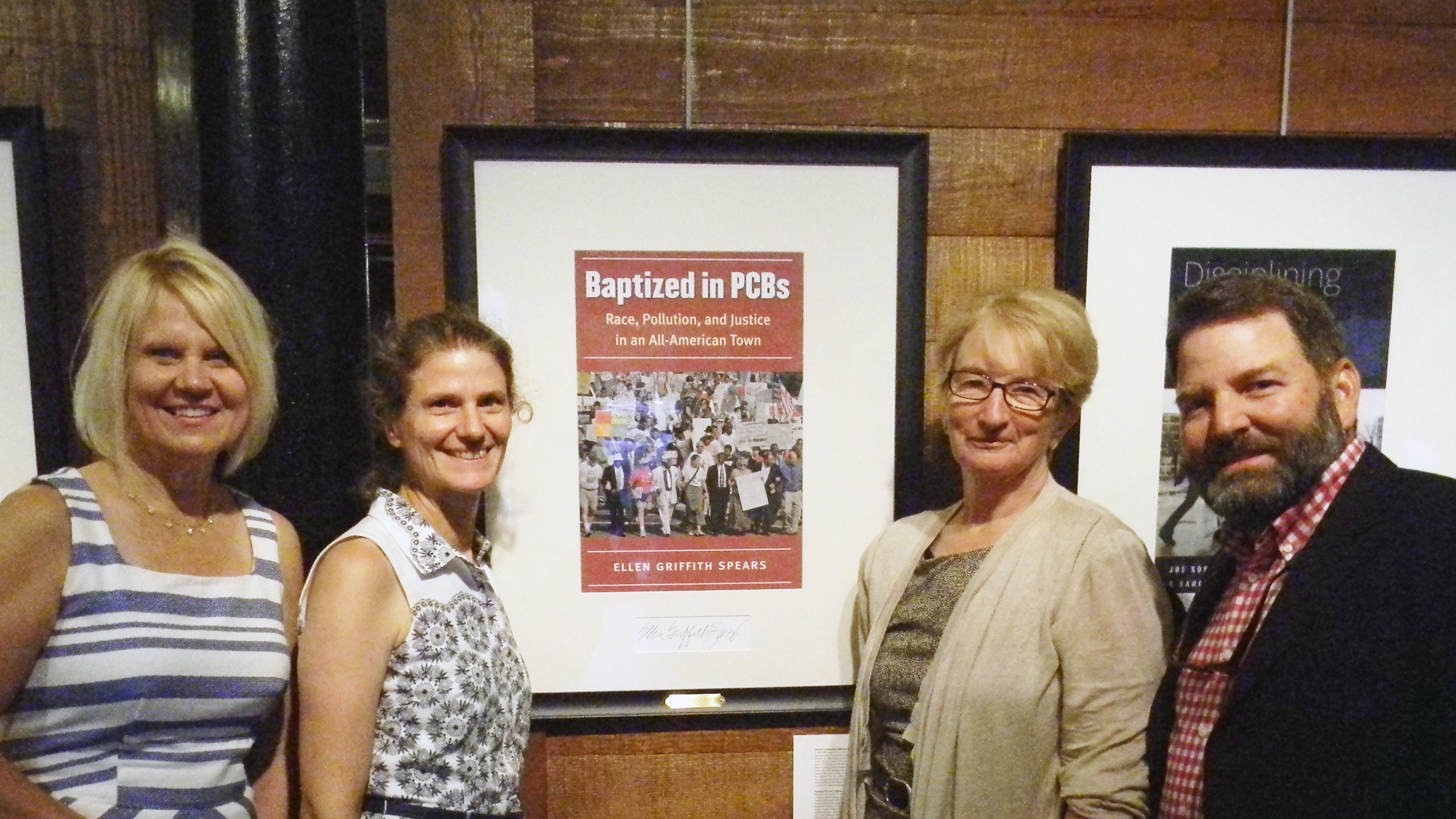 New College faculty at the 2015 Cover to Cover exhibit