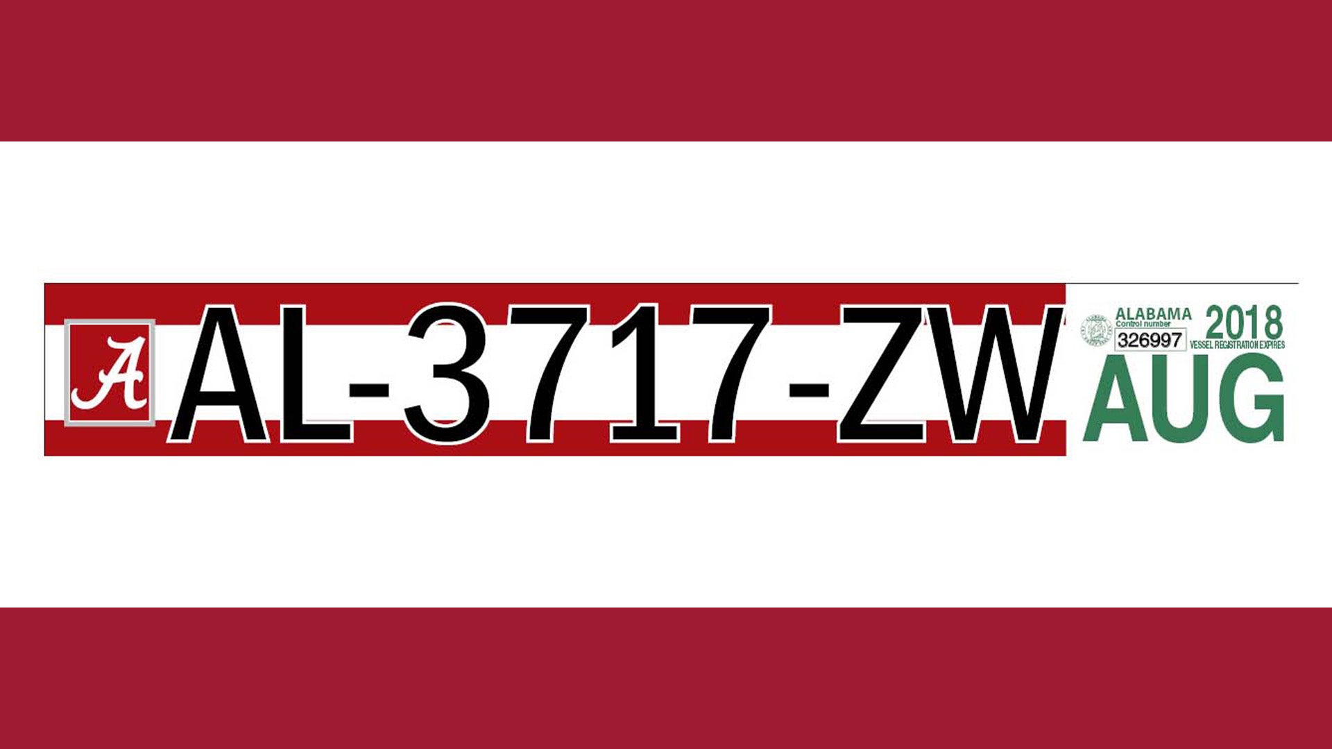 New UA Vessel Sticker Available to Alabama Boat Owners