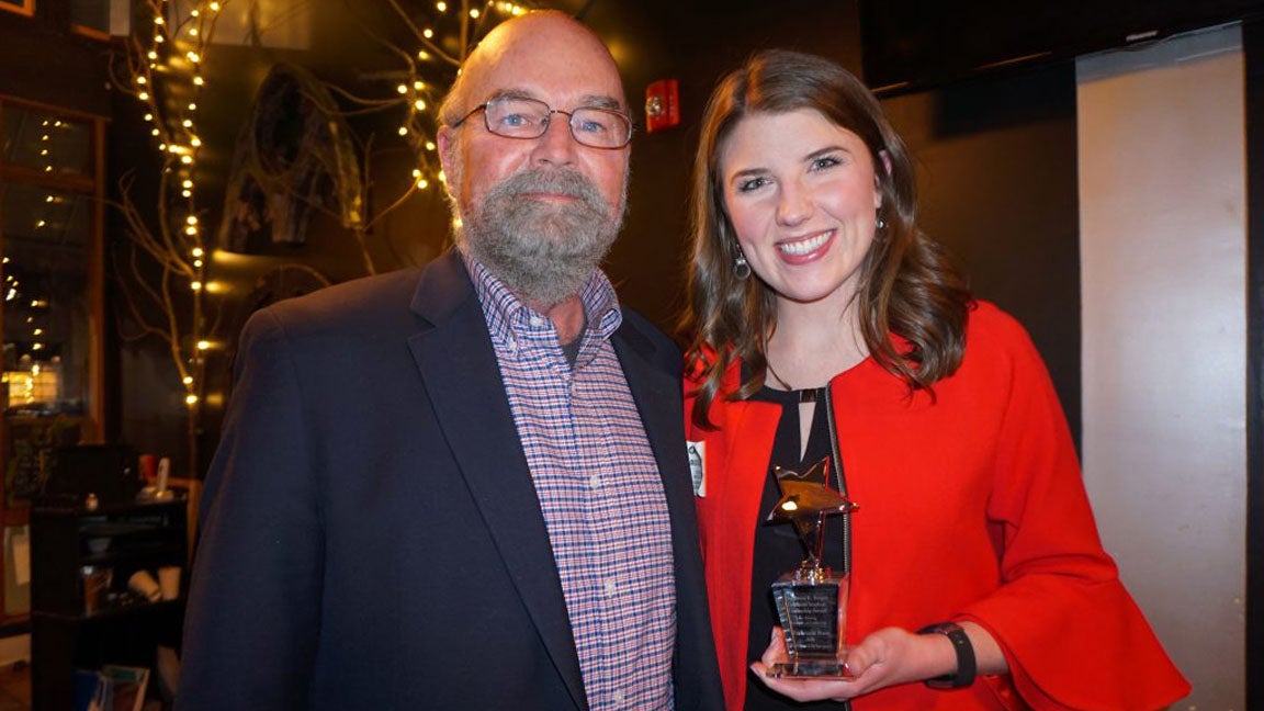 Ross Wins Berger Award for Exemplary Leadership