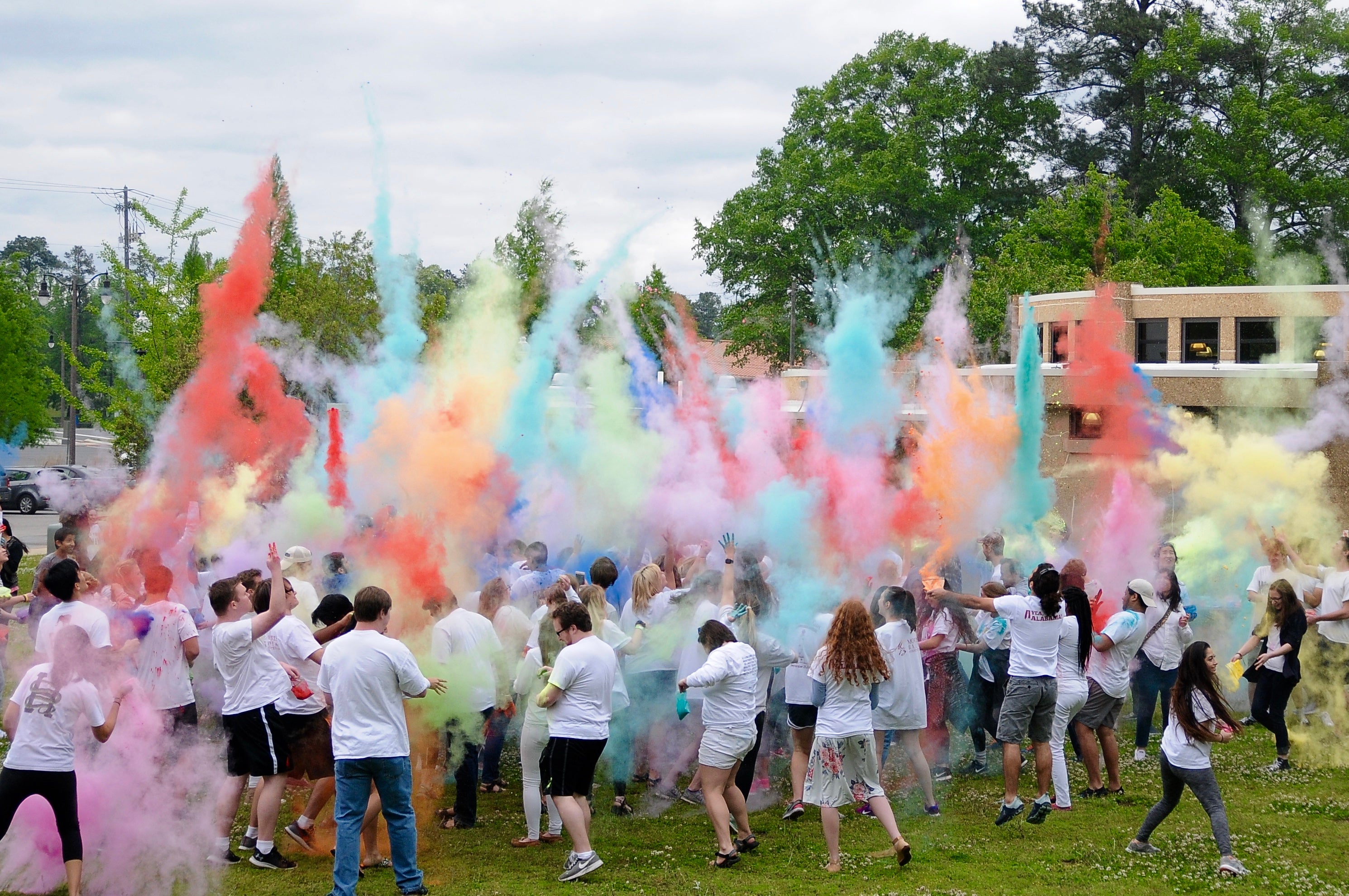 Holi Festival Mixes Colors With Excitement