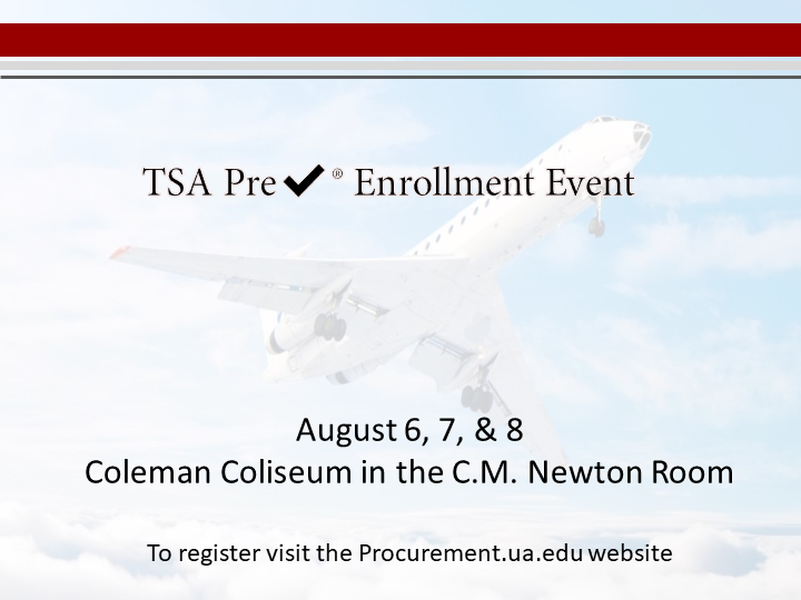 TSA Pre-Check Opportunity Coming to UA