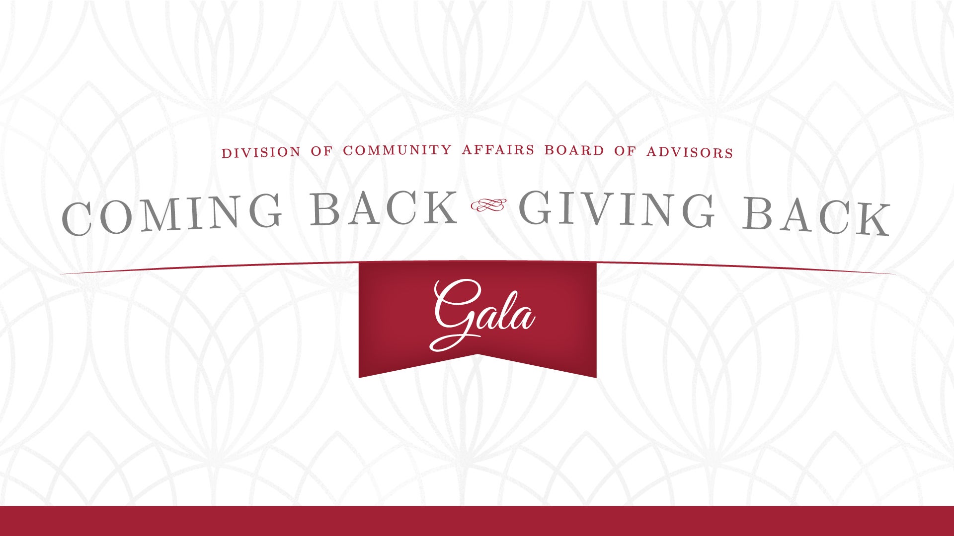 Community Affairs’ Advisory Board to Host Gala at Harbert Center