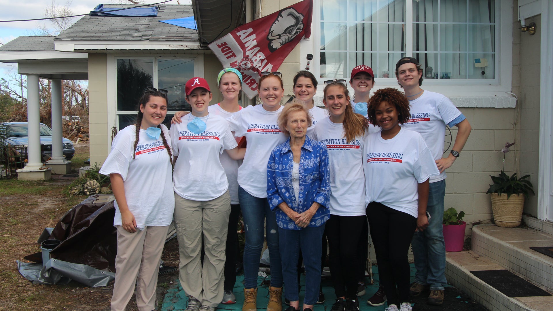 Students Gain Perspective While Helping with Recovery Efforts