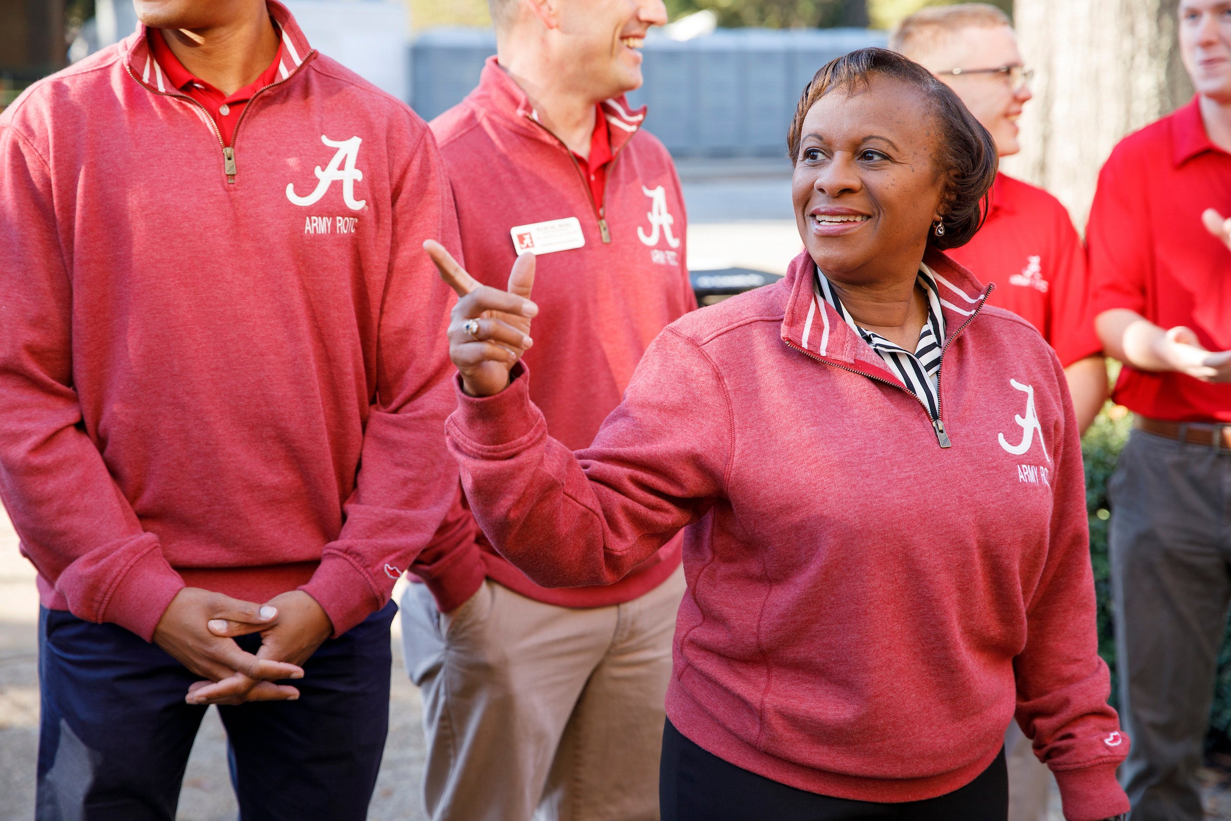 Army Trailblazer, UA Alumna: Return to Campus Part of Team Building