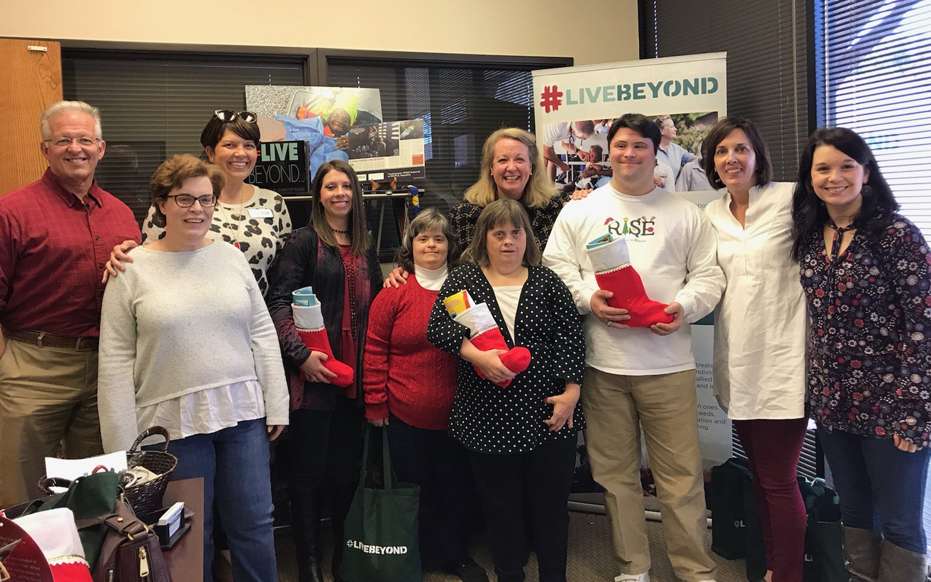 UA REACH Employees Travel West to Make Holiday Delivery