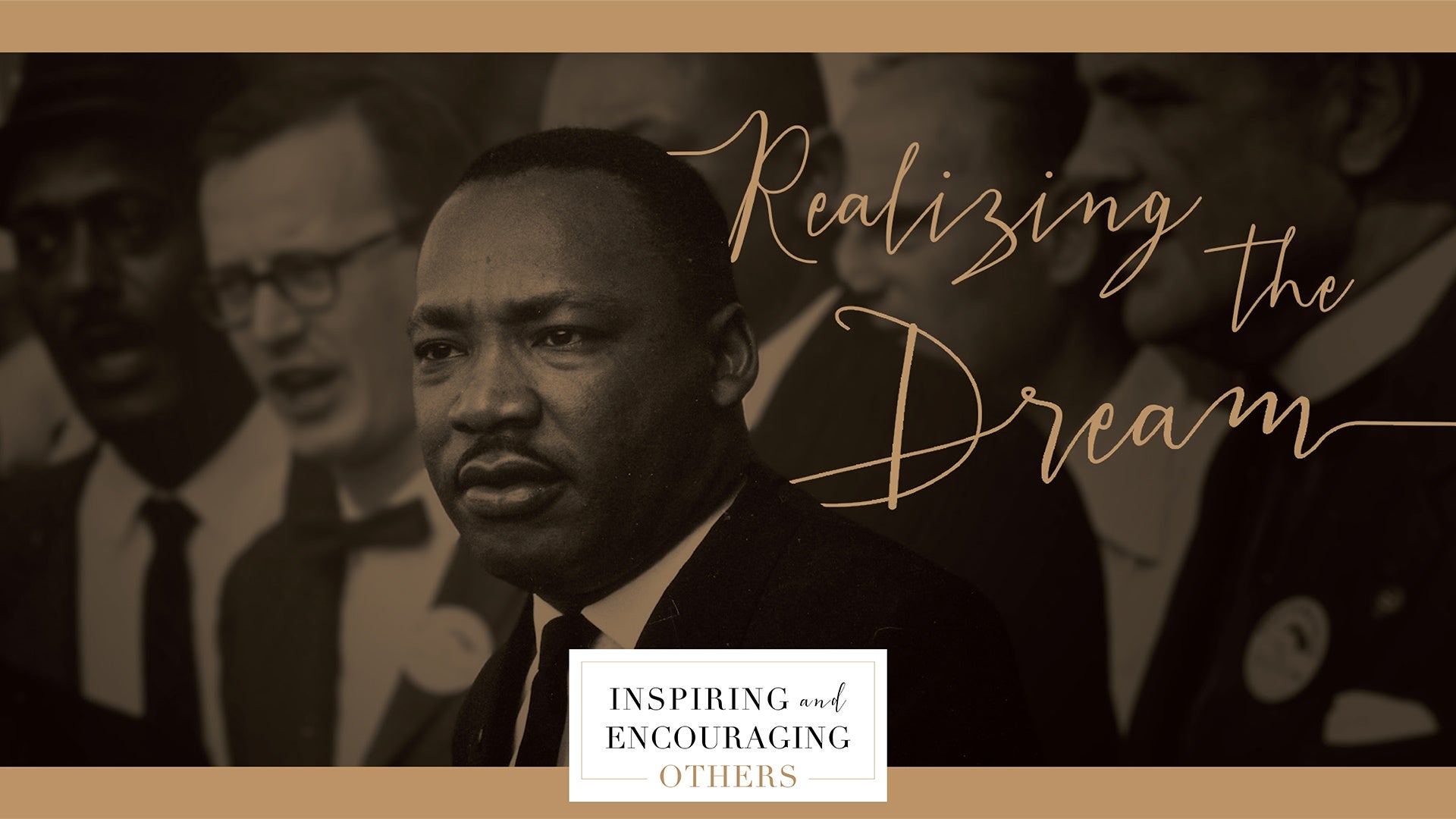 Gospel Singer, Journalist Highlight Realizing the Dream Events